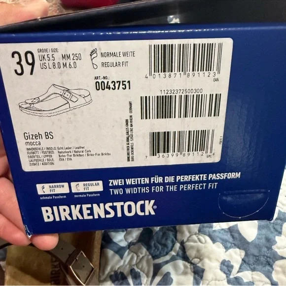 Gizeh Birkenstock Thong Sandals - Picture 6 of 8